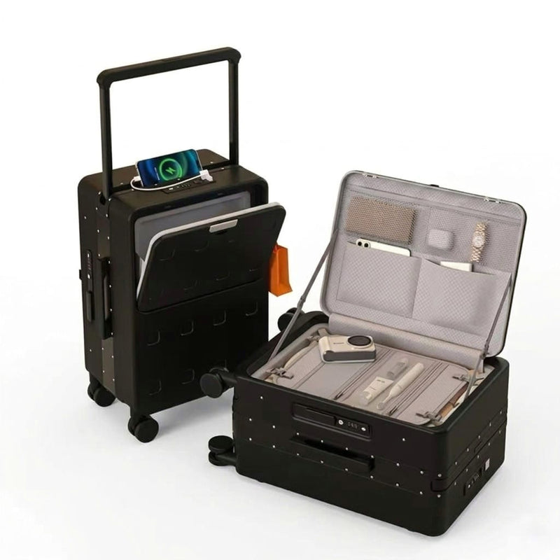 The Ultimate Tech-Ready Carry-On
Smart Organization Meets Integrated Charging for the Modern Traveler.