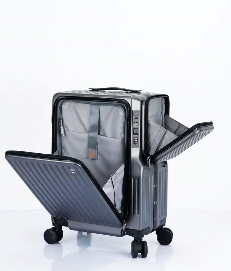 Versatile Hard-Shell Carry-On with Front Laptop Access
Durable Multi-Wheel Spinner Suitcase in Premium Finishes-22inch
