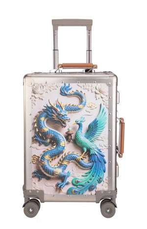 Aluminum Carry-On – Dragon & Phoenix Imperial Edition